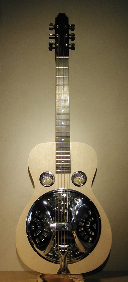 Dobro in the white ready for binding and finish.jpg