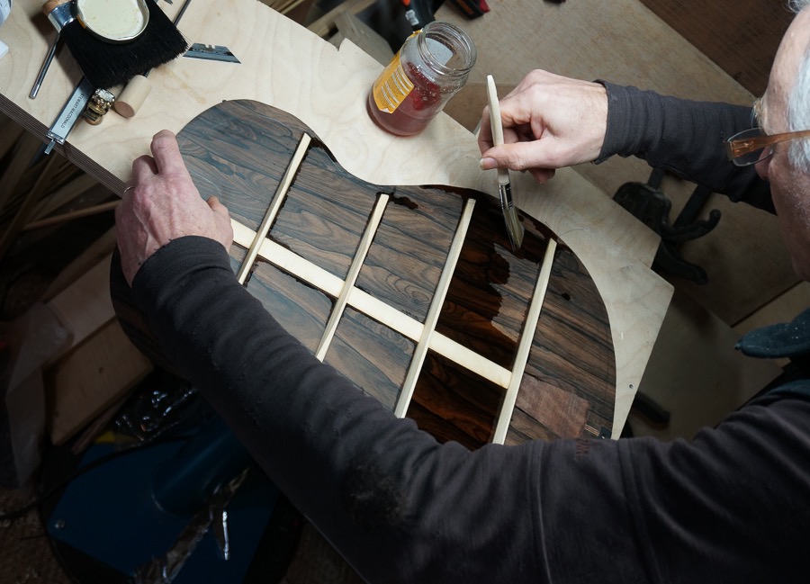 Guitar back interior shellac finishing.jpg
